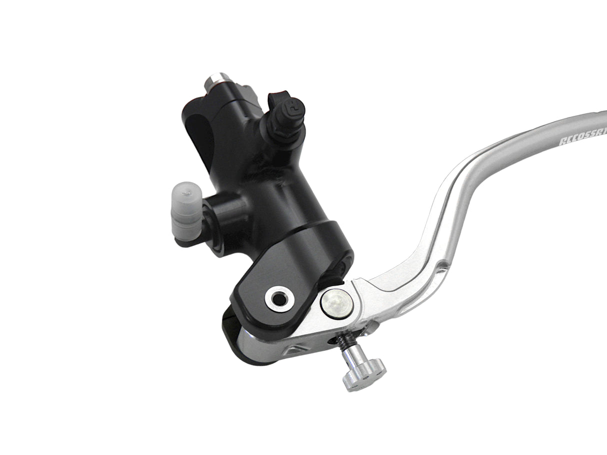 Pompa Frizione Radiale Accossato 16x18 Con Corpo Pompa Anodizzato Nero E Leva Fissa Colorata (Pomello+Leva)