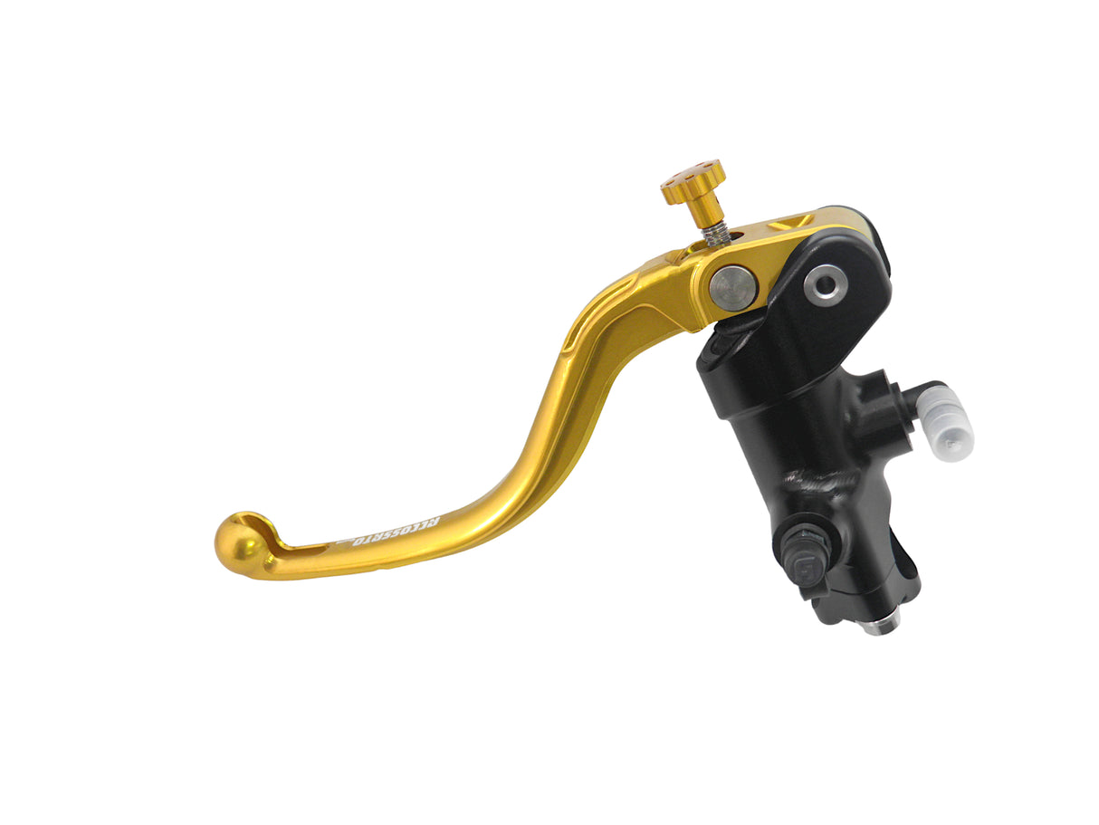 Pompa Frizione Radiale Accossato 16x18 Con Corpo Pompa Anodizzato Nero E Leva Fissa Colorata (Pomello+Leva)