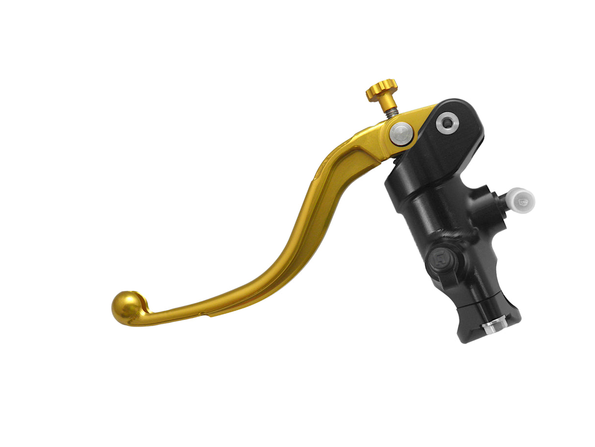 Pompa Frizione Radiale Accossato 16x18 Con Corpo Pompa Anodizzato Nero E Leva Fissa Colorata (Pomello+Leva)