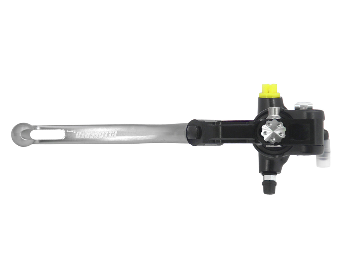 Pompa Frizione Radiale Accossato 19x20 Con Corpo Pompa Anodizzato Nero E Leva Snodata Colorata (Pomello+Leva)