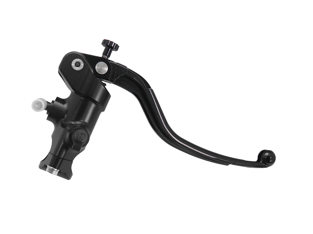 Pompa Freno Radiale Accossato 19x19 Con Corpo Pompa Anodizzato Nero E Leva Fissa Colorata (Pomello+Leva)