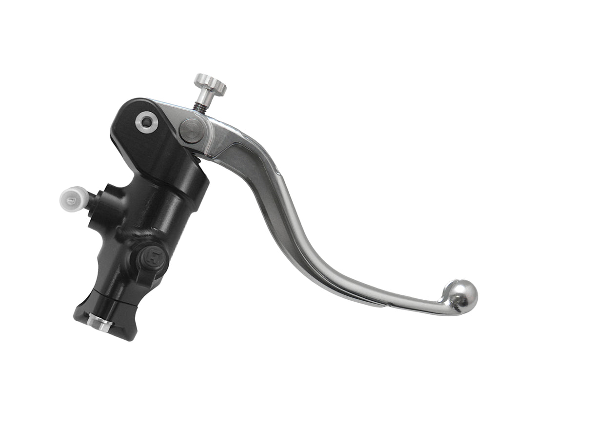 Pompa Freno Radiale Accossato 19x19 Con Corpo Pompa Anodizzato Nero E Leva Fissa Colorata (Pomello+Leva)