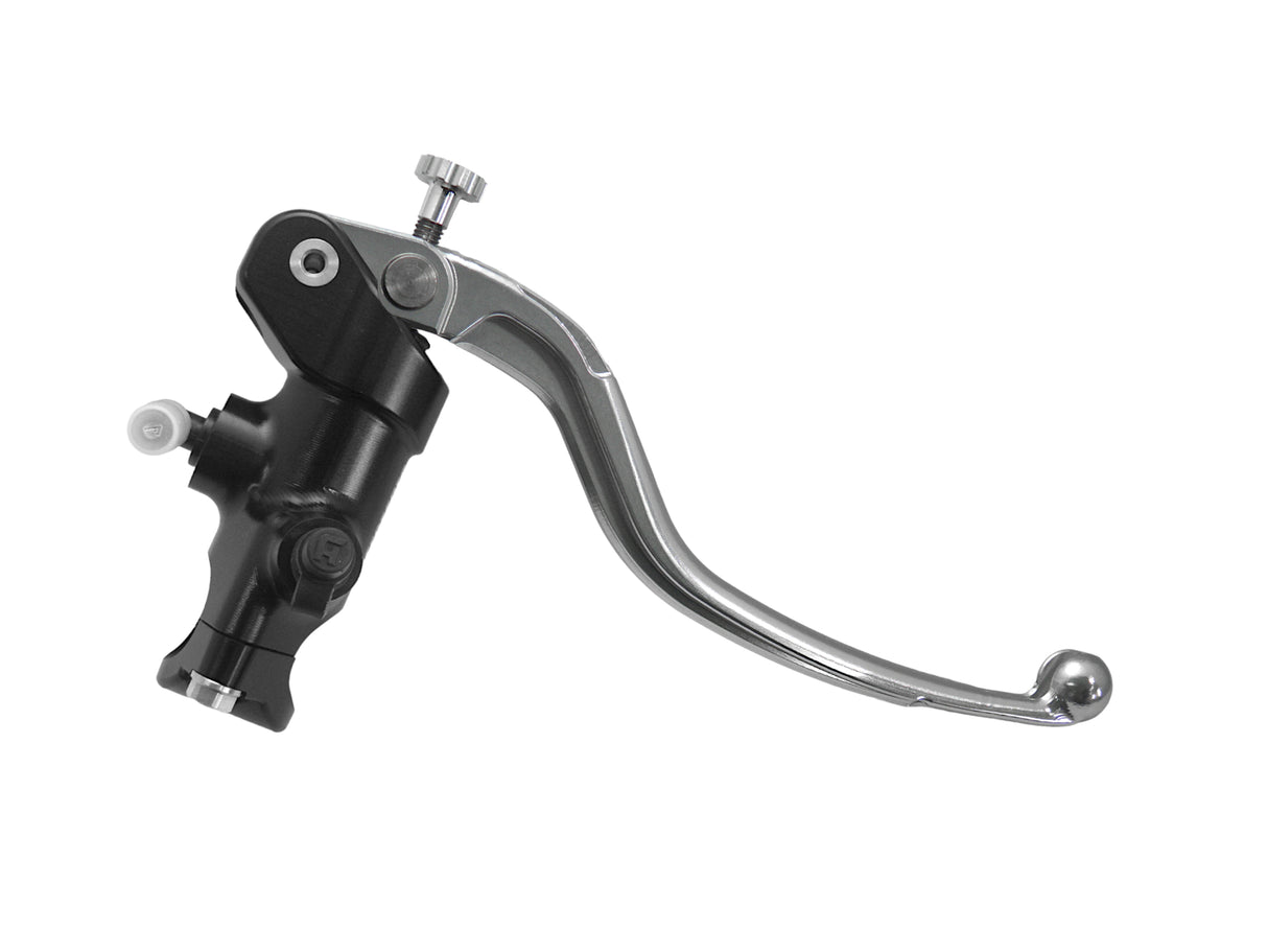 Pompa Freno Radiale Accossato 19x19 Con Corpo Pompa Anodizzato Nero E Leva Fissa Colorata (Pomello+Leva)