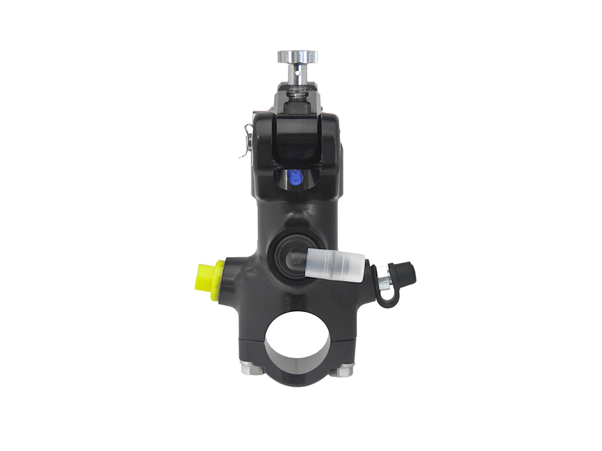 Pompa Freno Radiale Accossato 19x20 Con Corpo Pompa Anodizzato Nero E Leva Revolution Colorata (Pomello+Inserto)