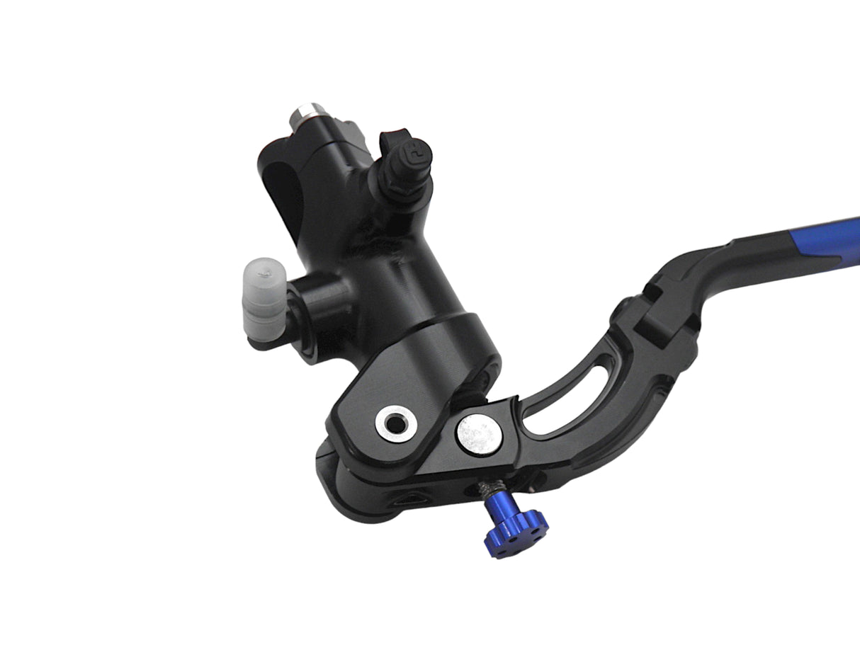 Pompa Frizione Radiale Accossato 16x18 Con Corpo Pompa Anodizzato Nero E Leva Revolution Colorata (Pomello+Inserto)