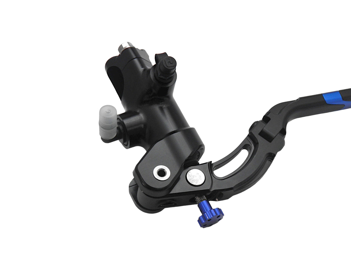 Pompa Frizione Radiale Accossato 16x18 Con Corpo Pompa Anodizzato Nero E Leva Revolution Colorata (Pomello+Inserto)