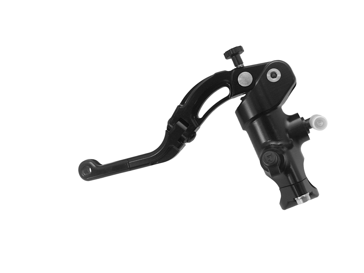 Pompa Frizione Radiale Accossato 16x16 Con Corpo Pompa Anodizzato Nero E Leva Revolution Colorata (Pomello+Inserto)