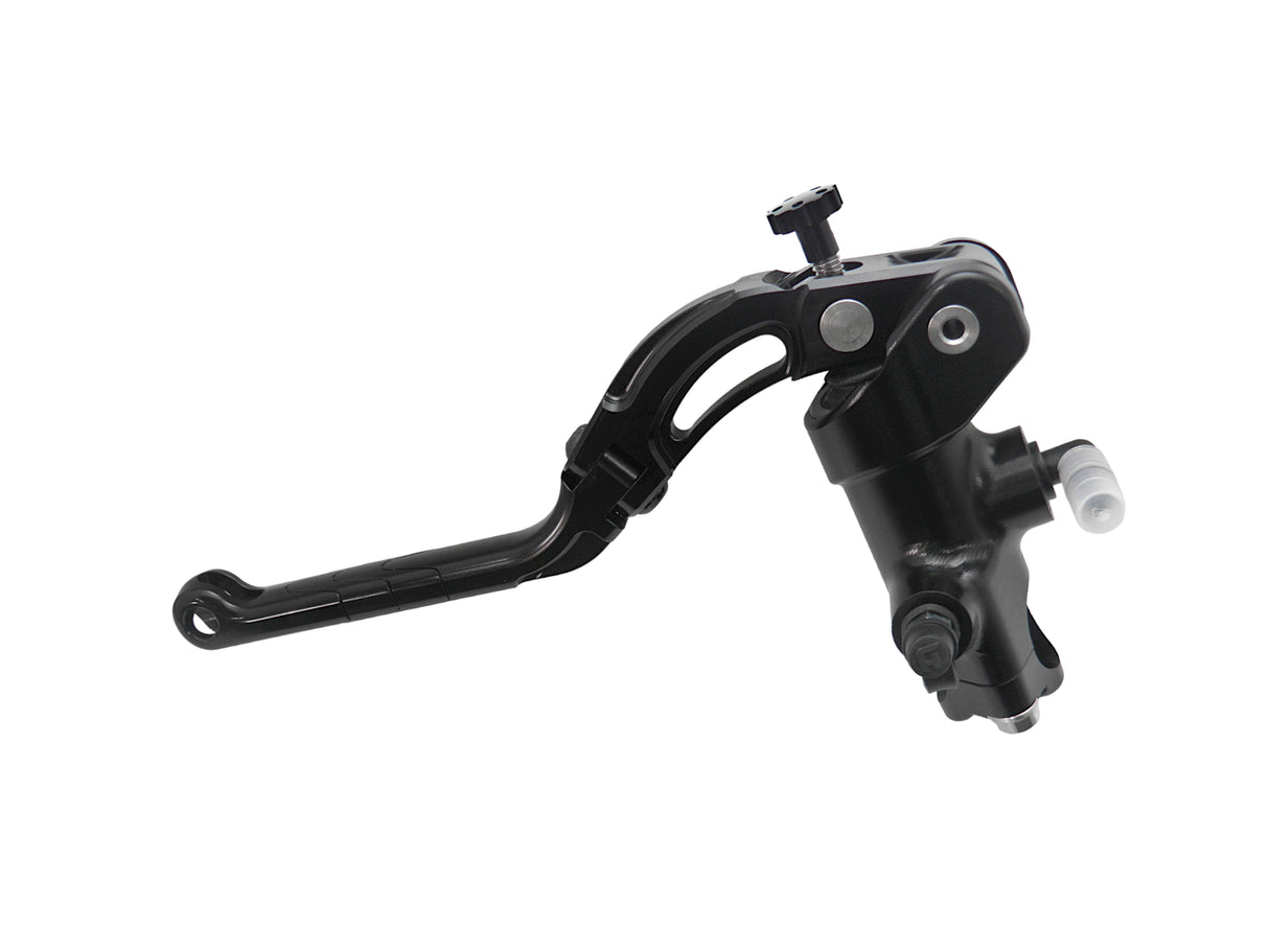 Pompa Frizione Radiale Accossato 16x16 Con Corpo Pompa Anodizzato Nero E Leva Revolution Colorata (Pomello+Inserto)