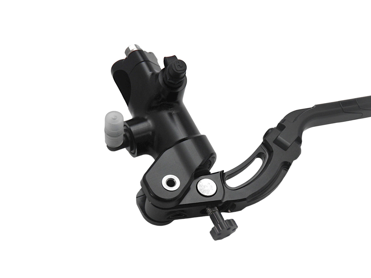 Pompa Frizione Radiale Accossato 16x16 Con Corpo Pompa Anodizzato Nero E Leva Revolution Colorata (Pomello+Inserto)