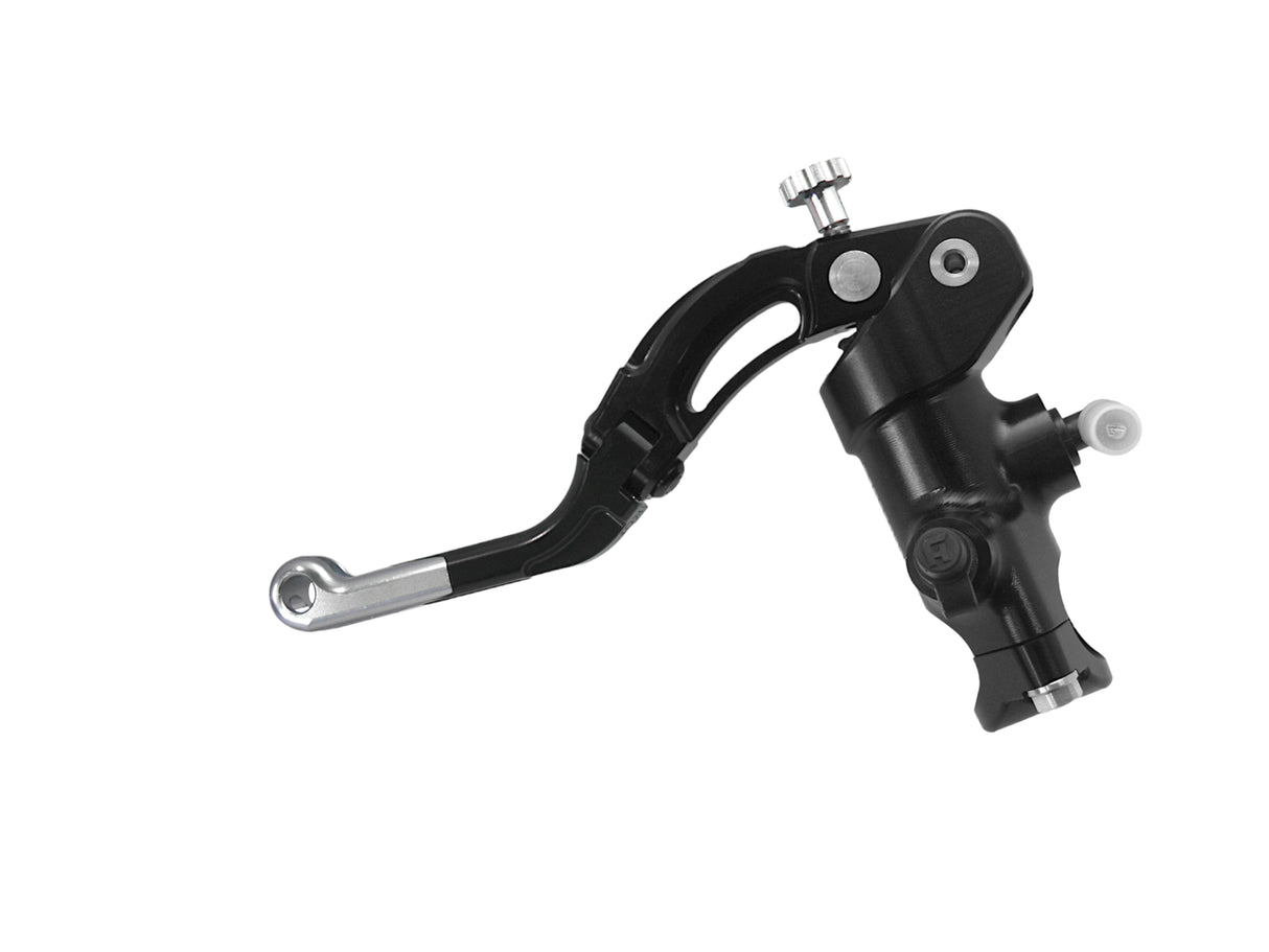 Pompa Frizione Radiale Accossato 16x16 Con Corpo Pompa Anodizzato Nero E Leva Revolution Colorata (Pomello+Inserto)