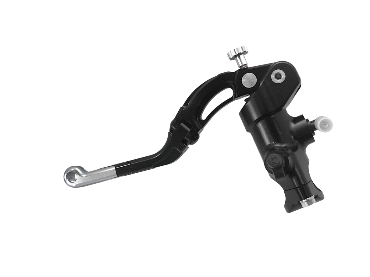 Pompa Frizione Radiale Accossato 16x16 Con Corpo Pompa Anodizzato Nero E Leva Revolution Colorata (Pomello+Inserto)