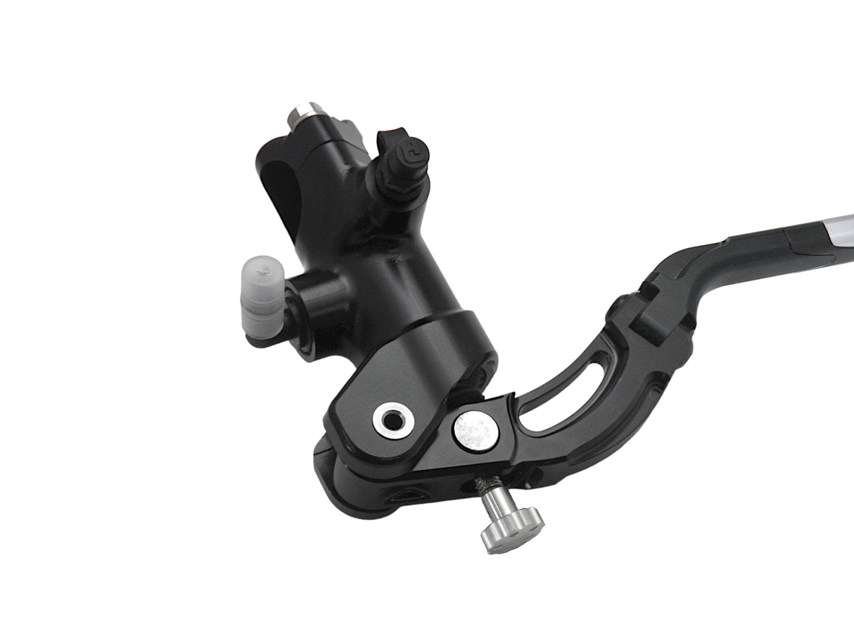 Pompa Frizione Radiale Accossato 16x16 Con Corpo Pompa Anodizzato Nero E Leva Revolution Colorata (Pomello+Inserto)