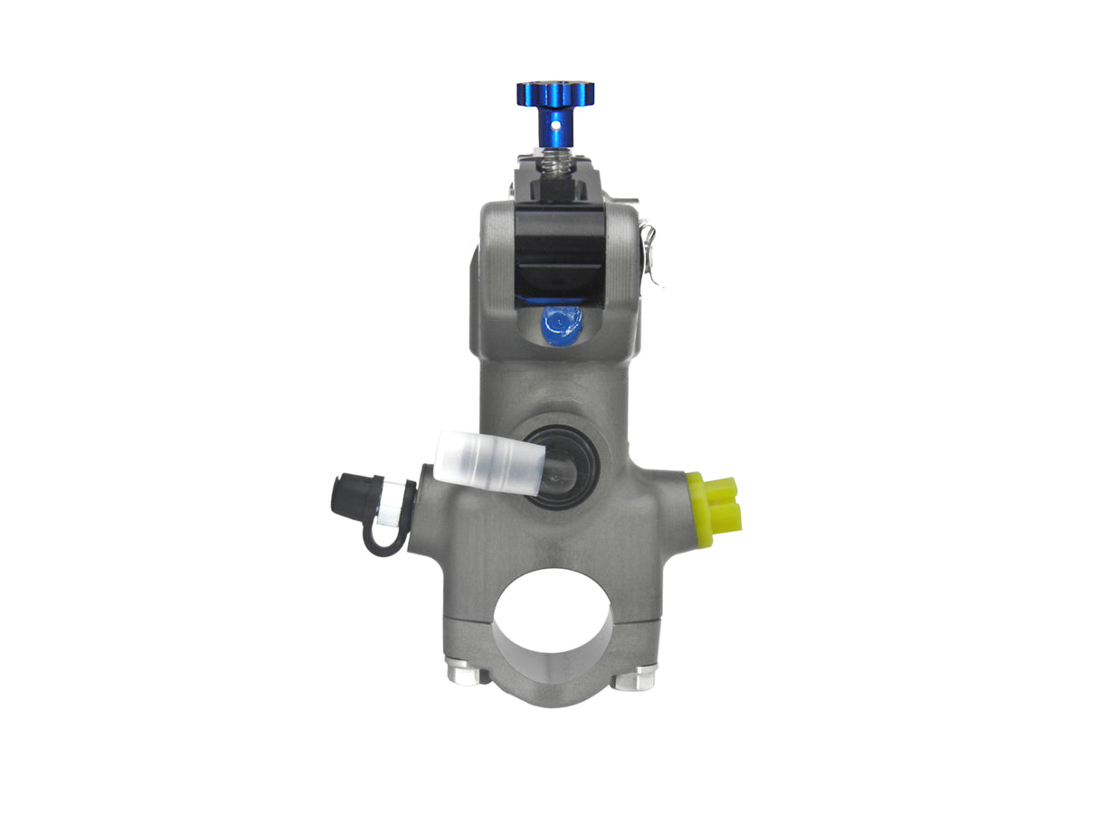 Pompa Frizione Radiale Accossato PRS 15x15-16-17 Con Corpo Pompa Anodizzato Nero E Leva Snodata Colorata (Pomello+Leva)