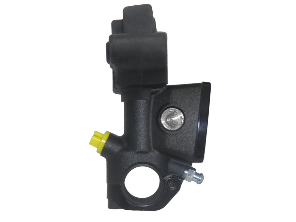 Pompa Freno Radiale Accossato Con Vaschetta Integrata e Leva Snodata, pistone 10.5 mm, per Moto Offroad, Scooter e Pitbike