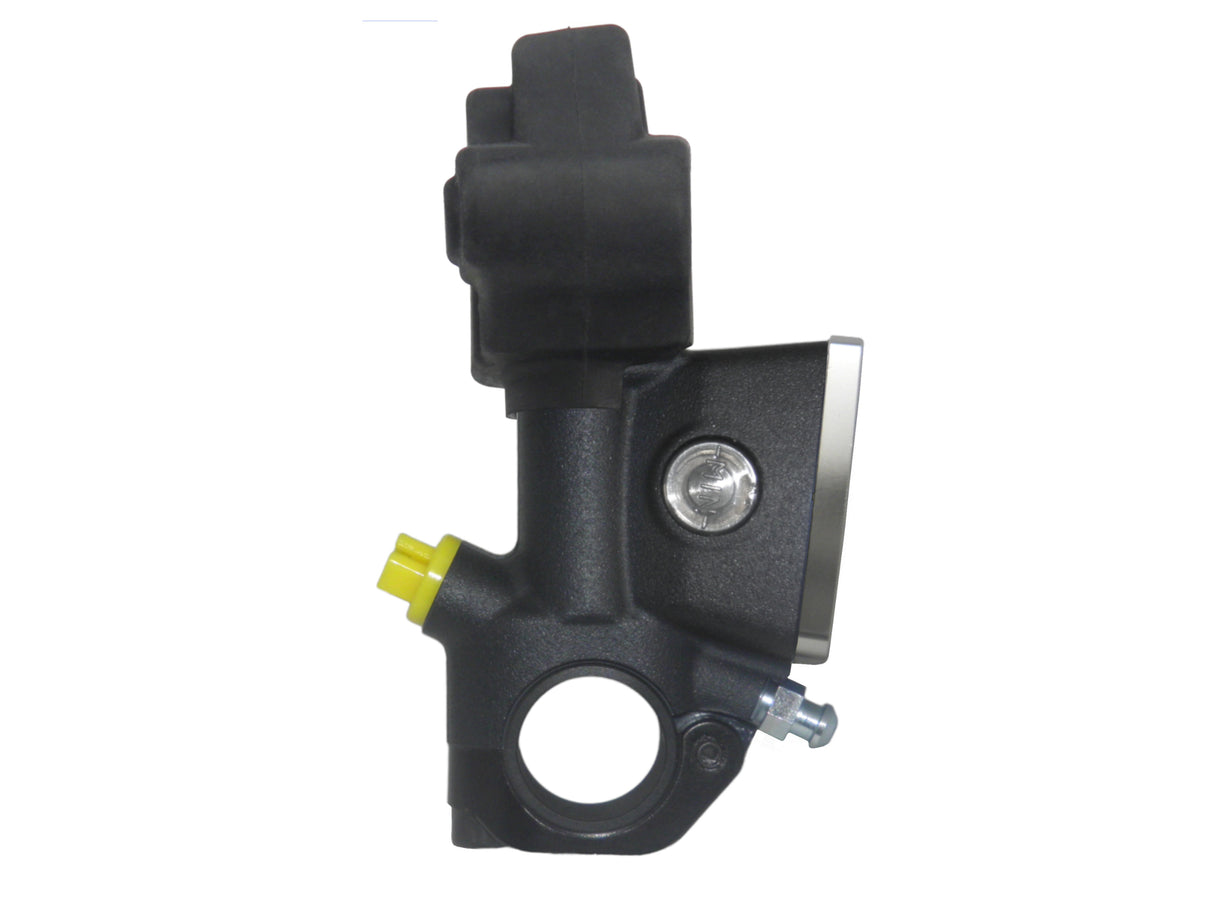 Pompa Freno Radiale Accossato Con Vaschetta Integrata e Leva Snodata, pistone 10.5 mm, per Moto Offroad, Scooter e Pitbike