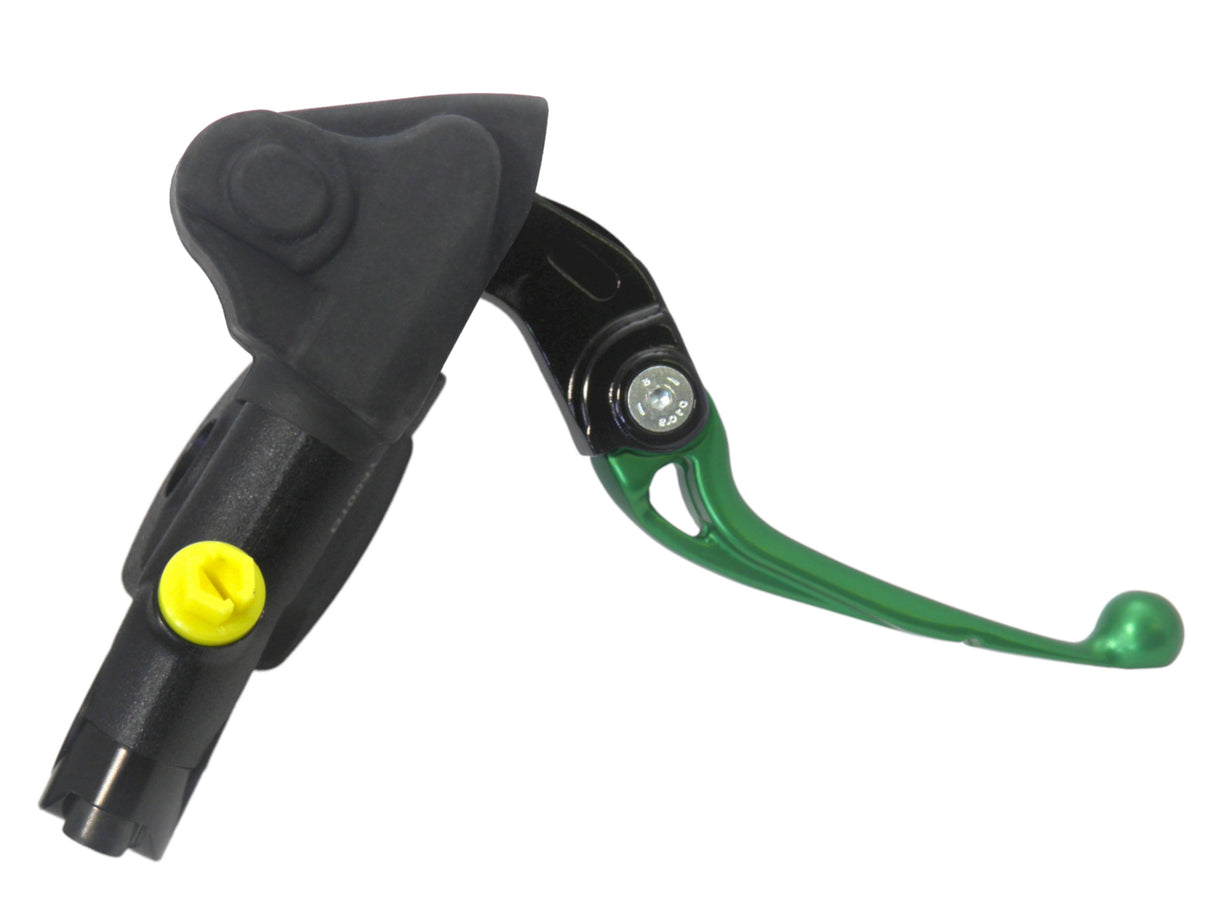 Nuova Pompa Frizione Radiale Accossato Con Vaschetta Integrata e Leva Snodata, pistone 10.5 mm, per Moto Offroad, Scooter e Pitbike