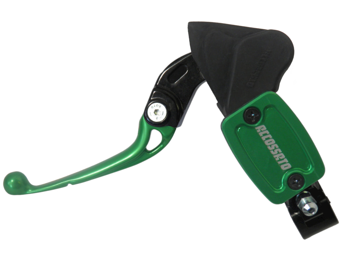 Nuova Pompa Frizione Radiale Accossato Con Vaschetta Integrata e Leva Snodata, pistone 10.5 mm, per Moto Offroad, Scooter e Pitbike