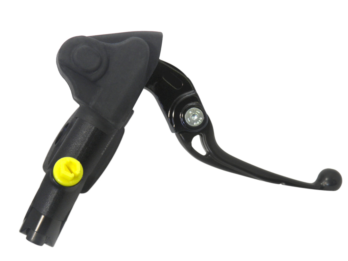 Nuova Pompa Frizione Radiale Accossato Con Vaschetta Integrata e Leva Snodata, pistone 10.5 mm, per Moto Offroad, Scooter e Pitbike