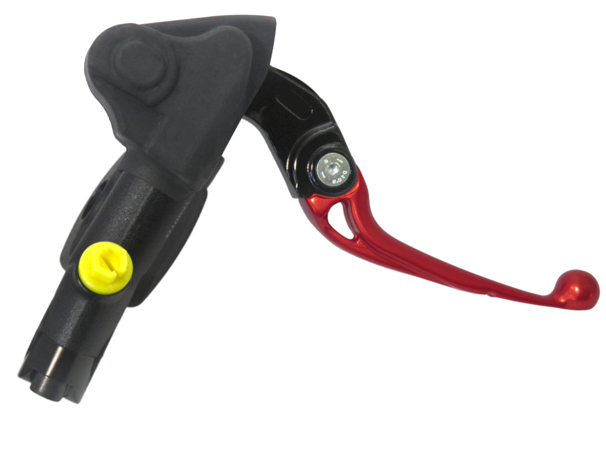 Nuova Pompa Frizione Radiale Accossato Con Vaschetta Integrata e Leva Snodata, pistone 10.5 mm, per Moto Offroad, Scooter e Pitbike