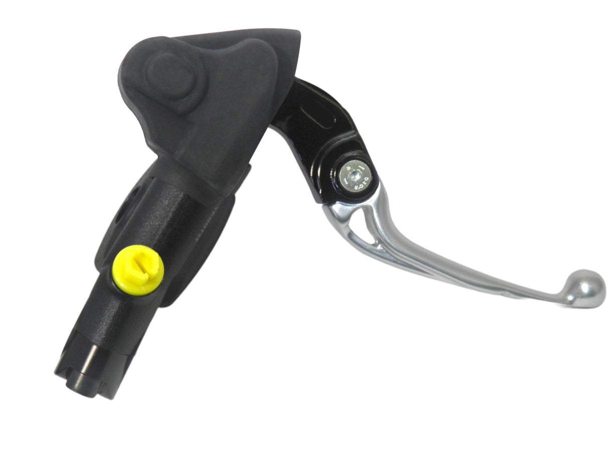 Nuova Pompa Frizione Radiale Accossato Con Vaschetta Integrata e Leva Snodata, pistone 10.5 mm, per Moto Offroad, Scooter e Pitbike