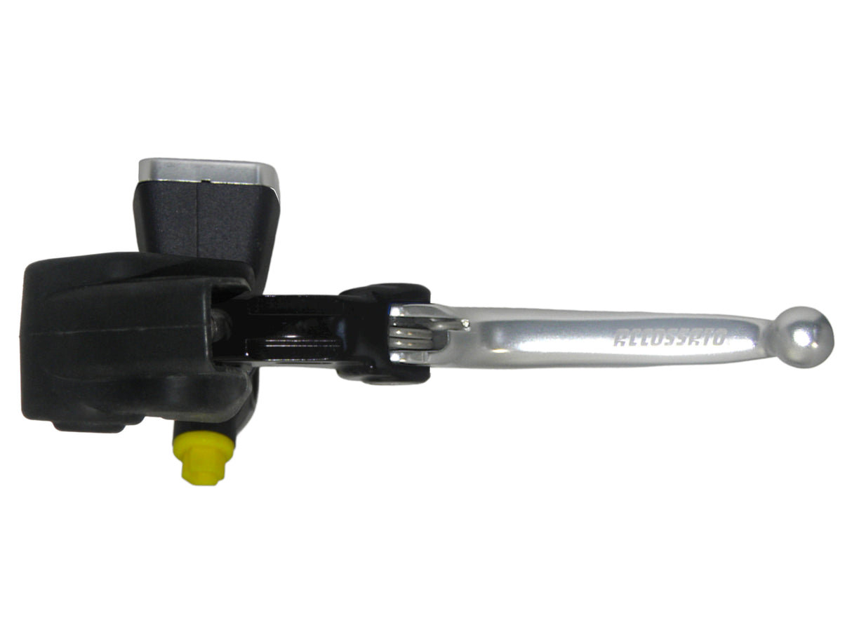 Nuova Pompa Frizione Radiale Accossato Con Vaschetta Integrata e Leva Snodata, pistone 10.5 mm, per Moto Offroad, Scooter e Pitbike