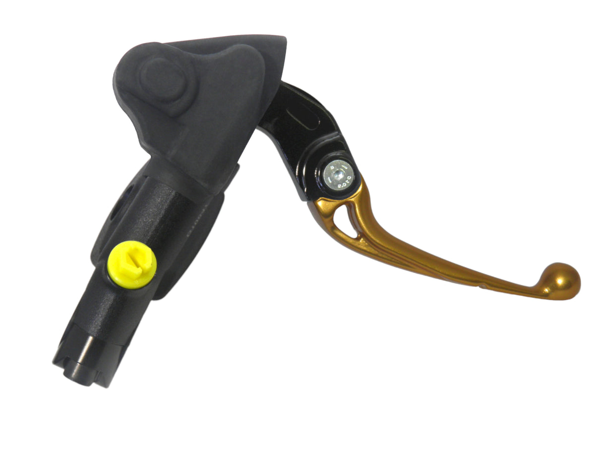 Nuova Pompa Frizione Radiale Accossato Con Vaschetta Integrata e Leva Snodata, pistone 10.5 mm, per Moto Offroad, Scooter e Pitbike