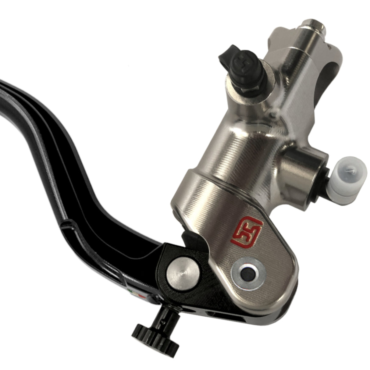Pompa Freno Radiale Accossato 19x18 Con Leva Fissa - Colore leva: Nero