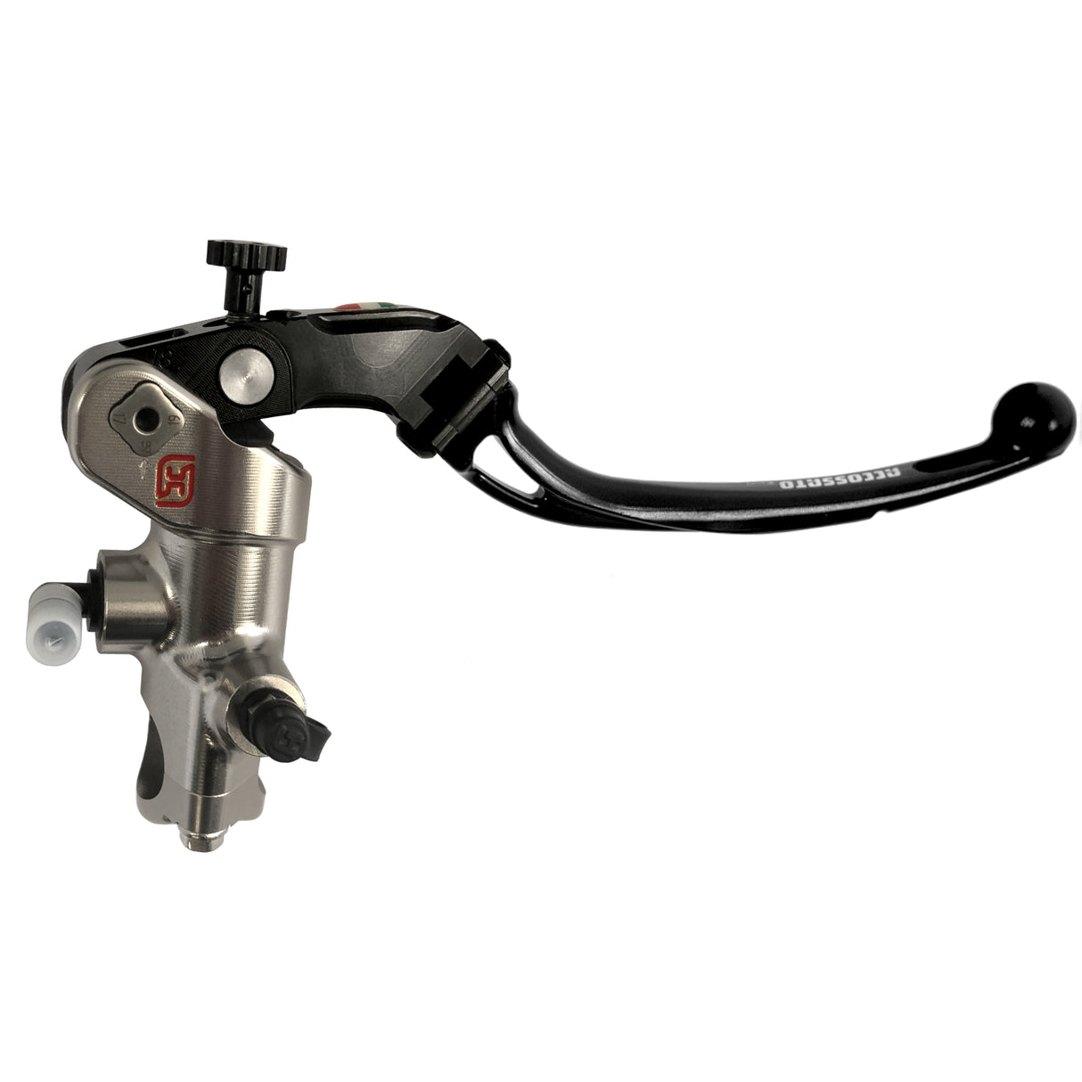 Pompa Freno Radiale Accossato PRS 15x17-18-19 Con Leva Snodata - Colore leva: Nero