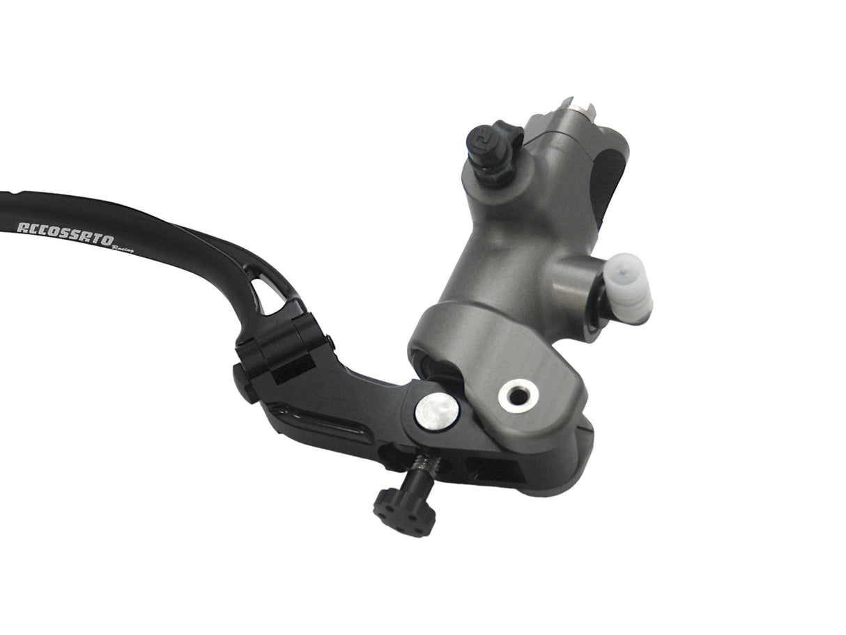 Pompa Freno Radiale Accossato 17x19 Con Leva Snodata