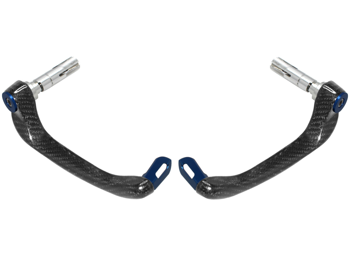 Coppia Di Paraleva Ultra light Accossato Dx+SX, In Carbonio, con asola e inserti colorati