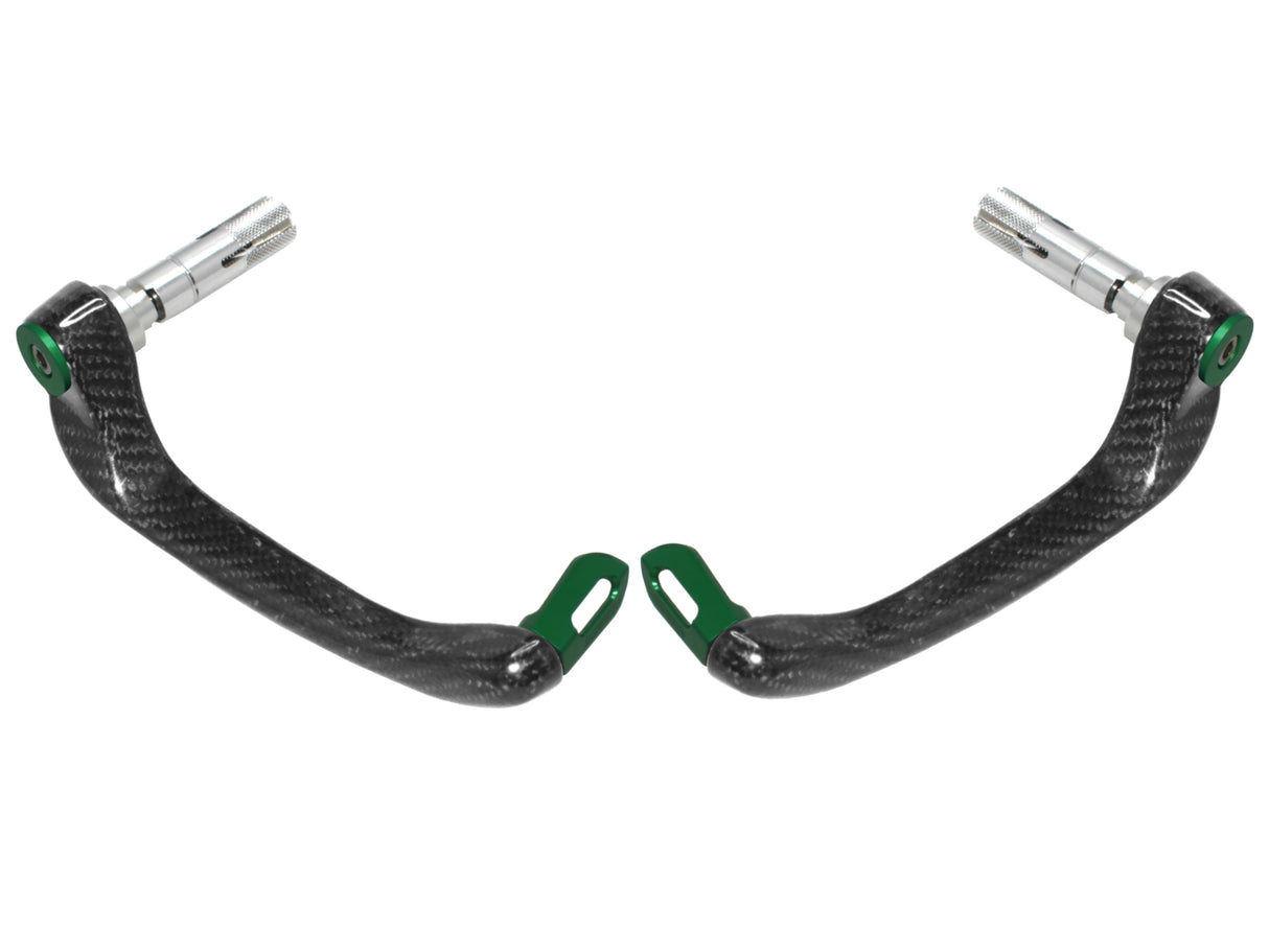 Coppia Di Paraleva Ultra light Accossato Dx+SX, In Carbonio, con asola e inserti colorati