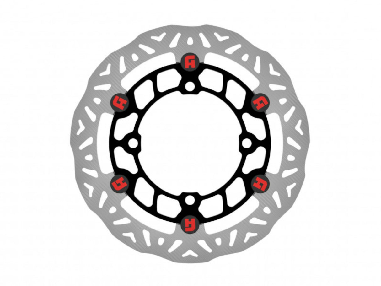 Disco Freno Flottante Anteriore Accossato Linea Elite Per Moto