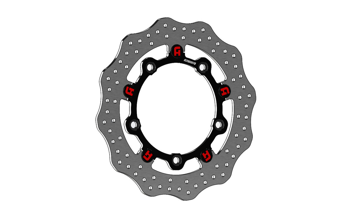 Disco Freno Flottante Anteriore/Posteriore Accossato Linea Elite Per Moto