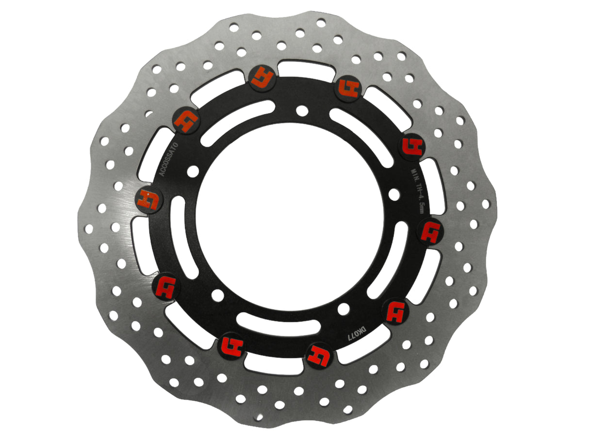 Disco Freno Flottante Anteriore Accossato Linea Elite Per Moto
