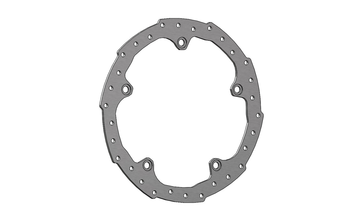 Disco Freno Flottante Anteriore Accossato Linea Elite Per Moto