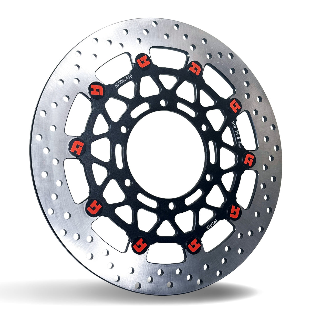 Disco Freno Flottante Anteriore Accossato Linea Elite Per Moto