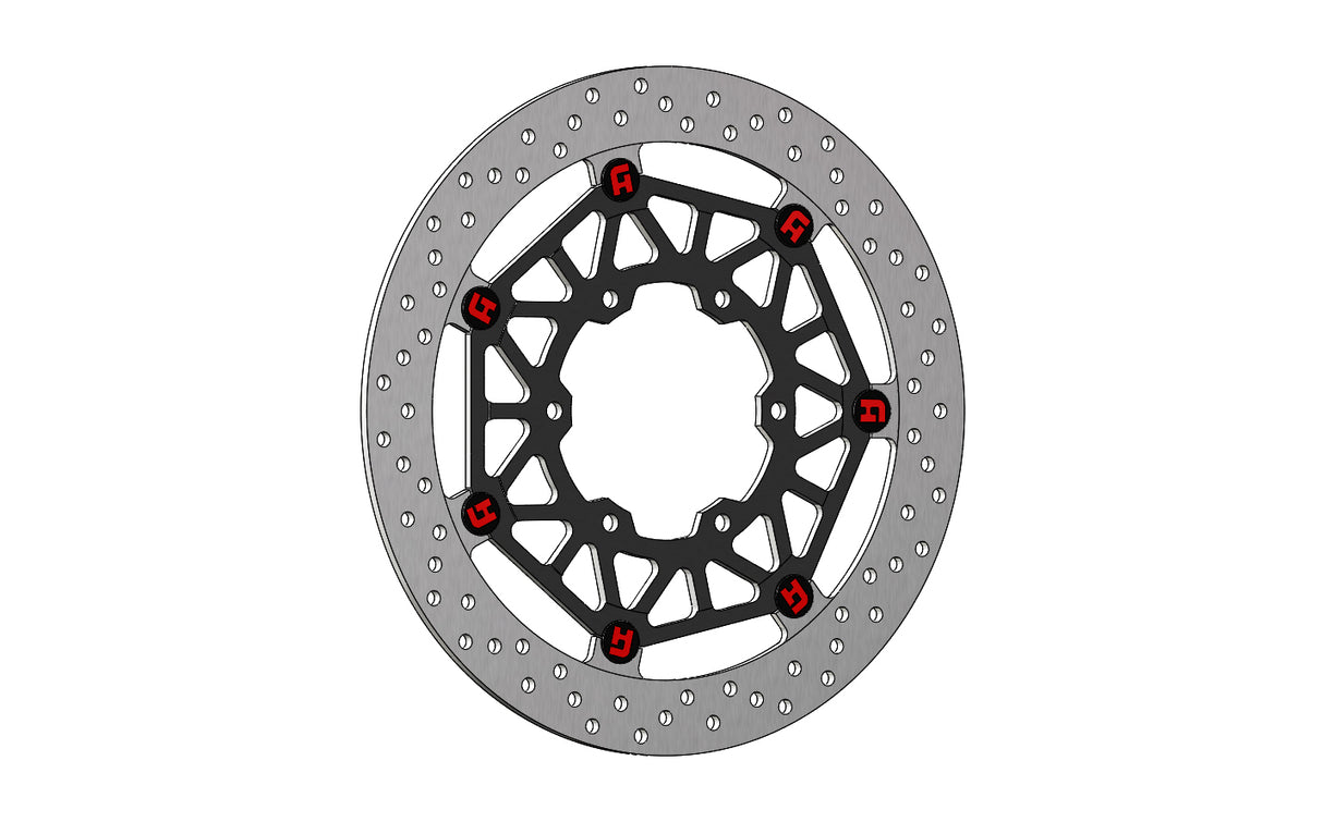 Disco Freno Flottante Anteriore Accossato Linea Elite Per Moto
