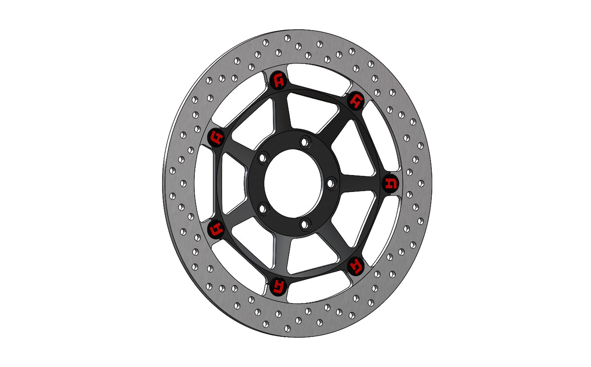 Disco Freno Flottante Anteriore Accossato Linea Elite Per Moto