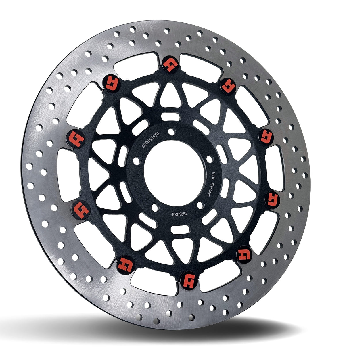 Disco Freno Flottante Anteriore Accossato Linea Elite Per Moto