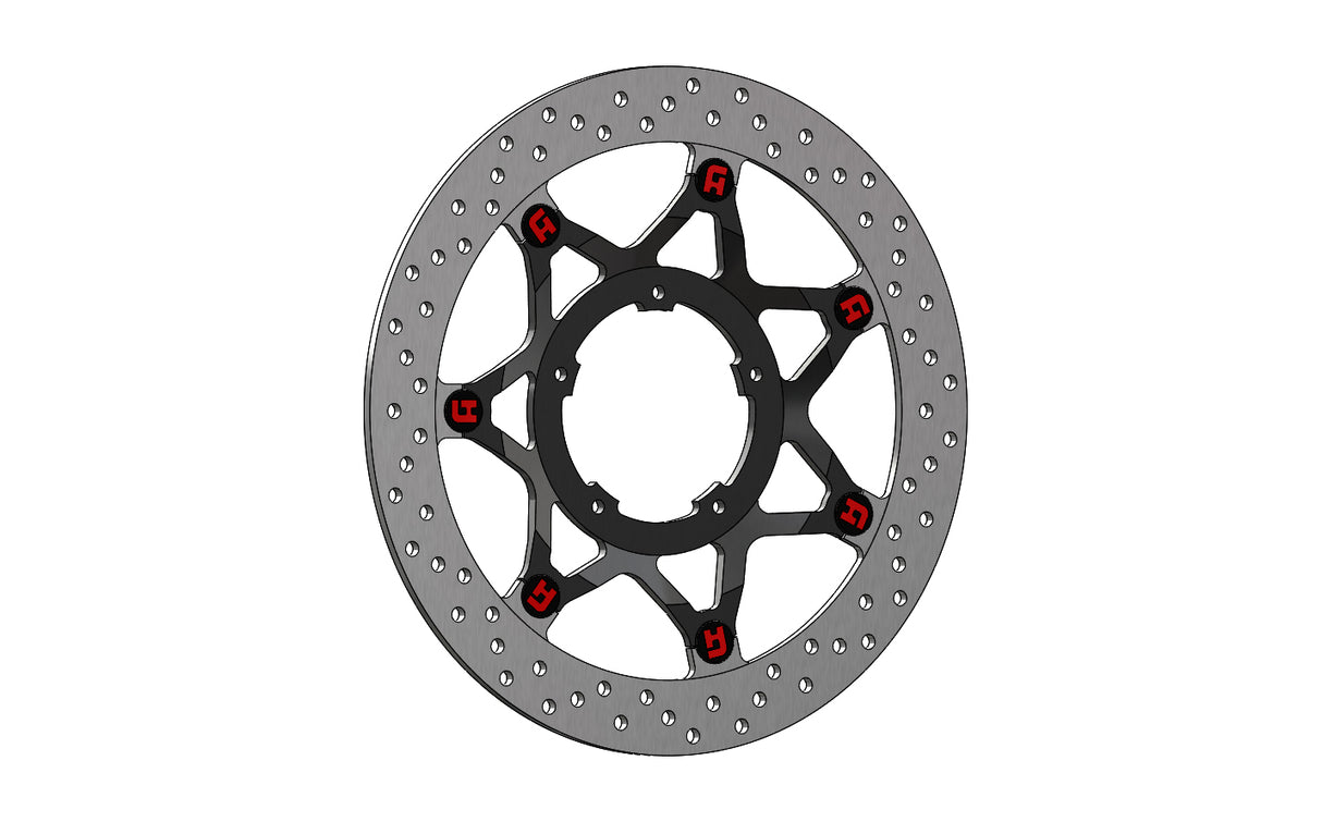 Disco Freno Flottante Anteriore Accossato Linea Elite Per Moto