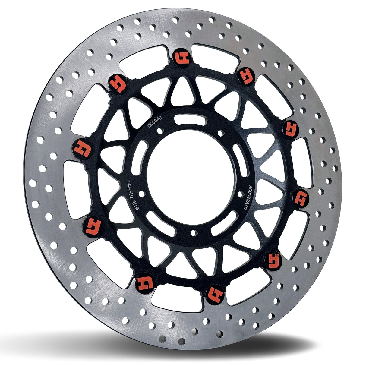 Disco Freno Flottante Anteriore Accossato Linea Elite Per Moto