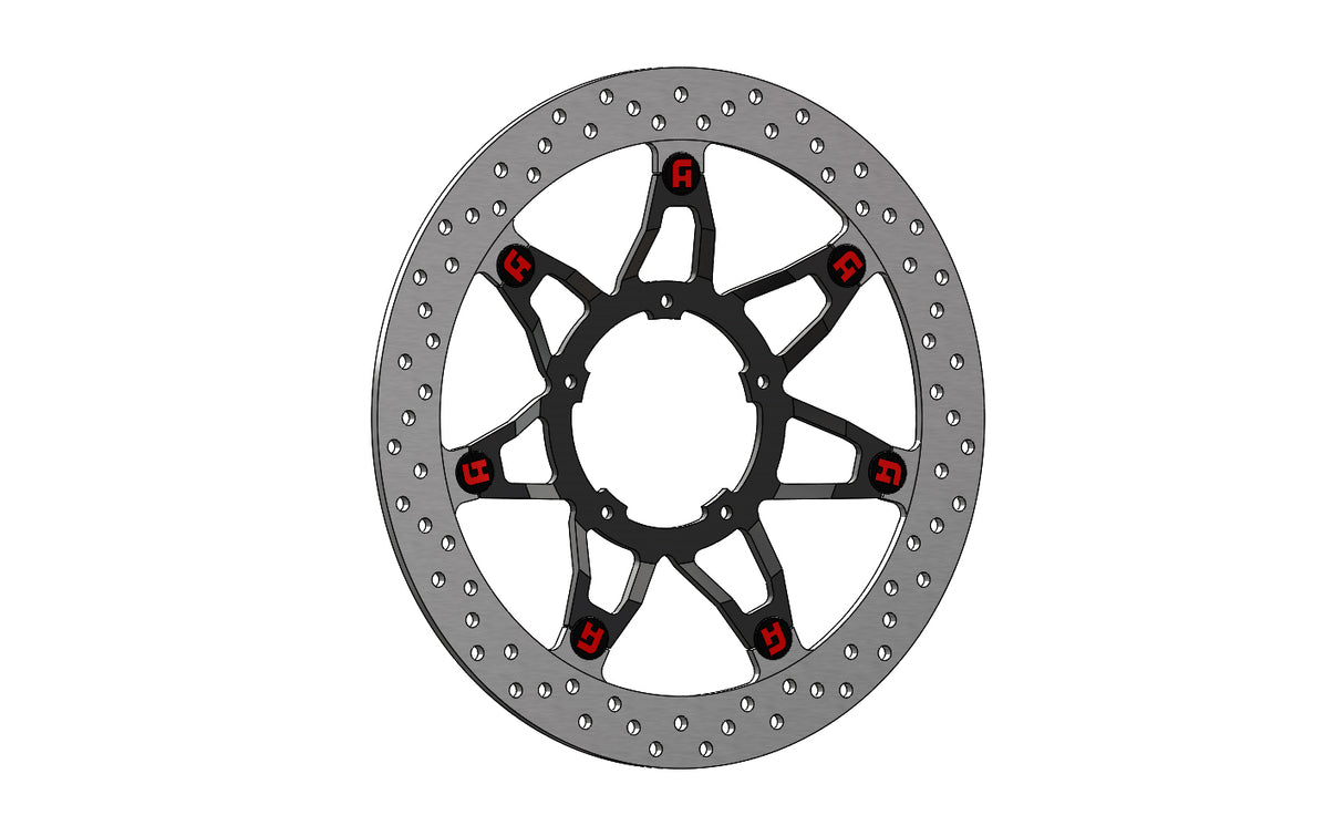 Disco Freno Flottante Anteriore Accossato Linea Elite Per Moto