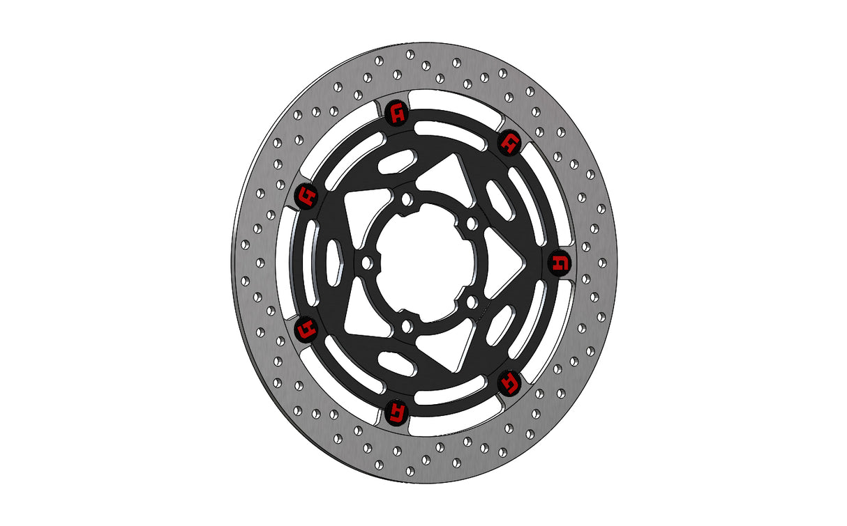 Disco Freno Flottante Anteriore Accossato Linea Elite Per Moto