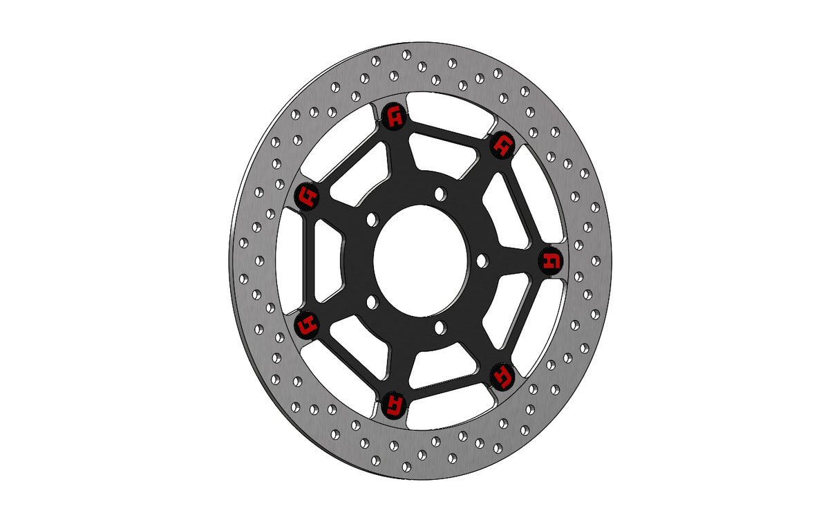 Disco Freno Flottante Anteriore Accossato Linea Elite Per Moto