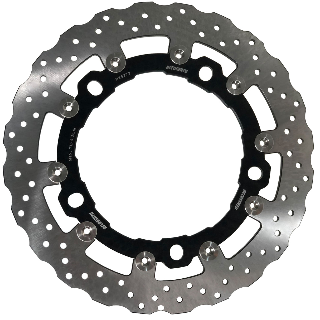 Disco Freno Flottante Wave Accossato Anteriore Maggiorato (330 mm) per Harley Davidson Sportster S 1250 (2022-2026)