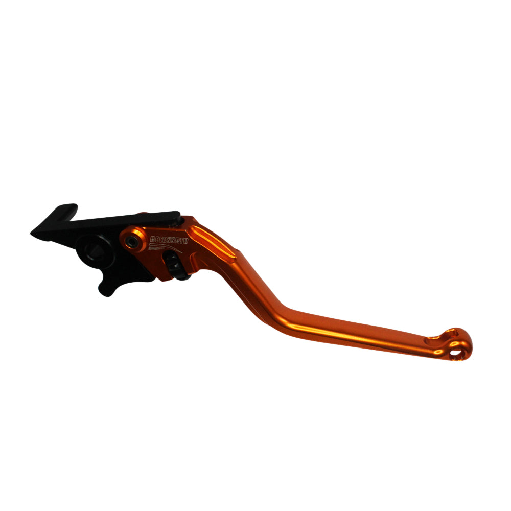 Leva freno in alluminio lavorato cnc per Honda, Kawasaki cod EDF025