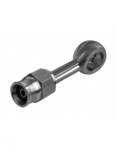 Occhiello dritto, diametro 10, per Tubi Freno e Frizione Easy Modular Accossato Per Moto