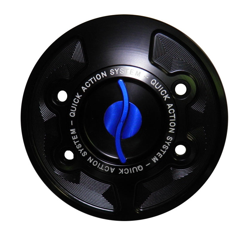Tappo Per Serbatoio Carburante con Chiusura Rapida Accossato, ricavato in alluminio CNC