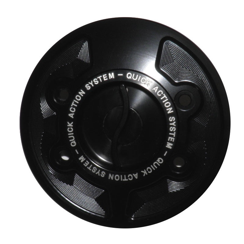 Tappo Per Serbatoio Carburante con Chiusura Rapida Accossato, ricavato in alluminio CNC