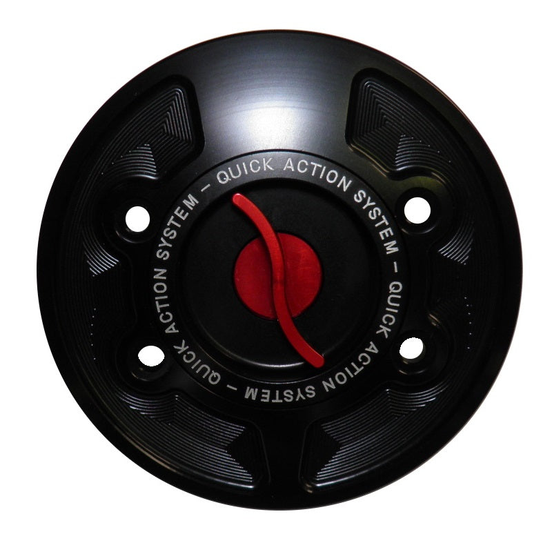 Tappo Per Serbatoio Carburante con Chiusura Rapida Accossato, ricavato in alluminio CNC